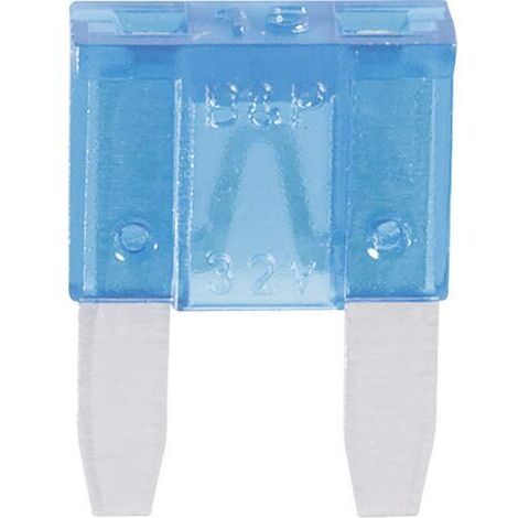 Mini fusible plat 15 A MTA Automotive 341.129 330.029 bleu 1 pc(s) C10100