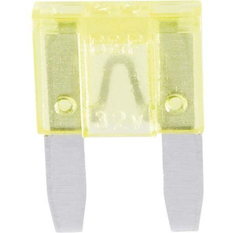 Mini fusible plat 20 A MTA Automotive 341.131 330.301 jaune 1 pc(s) C10375