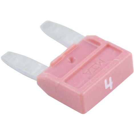 Mini fusible plat 4 A MTA Automotive 341.123 330.023 rose 1 pc(s) C10138