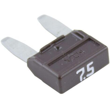 Mini fusible plat 7.5 A MTA Automotive 341.126 330.026 marron 1 pc(s) C10145