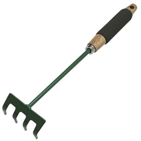 Mini-Gartenrechen Papillon mit Schaumstoffgriff