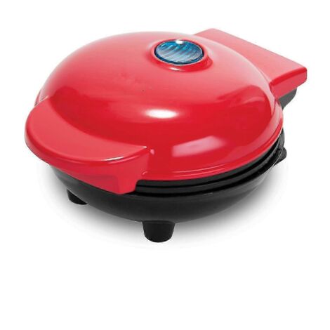 Mini gaufrier, petites gaufres, revêtement antiadhésif pour œufs crus, hachoir à tomates, facile à nettoyer, crêpes individuelles, gâteaux - AquaForge