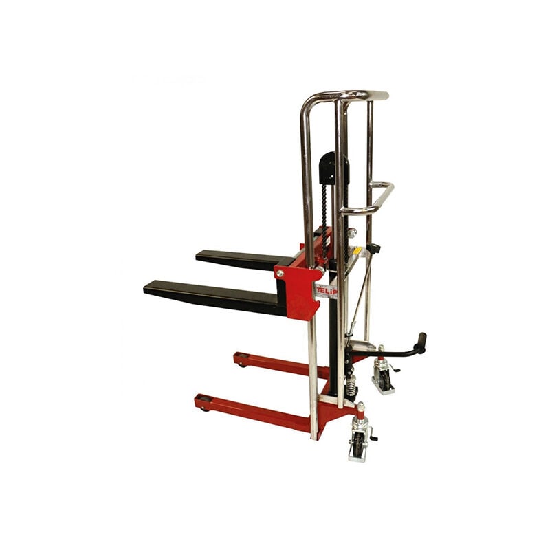 Matisère - Mini gerbeur hydraulique - Charge 400kg - Levée 90 à 1500mm - 300285