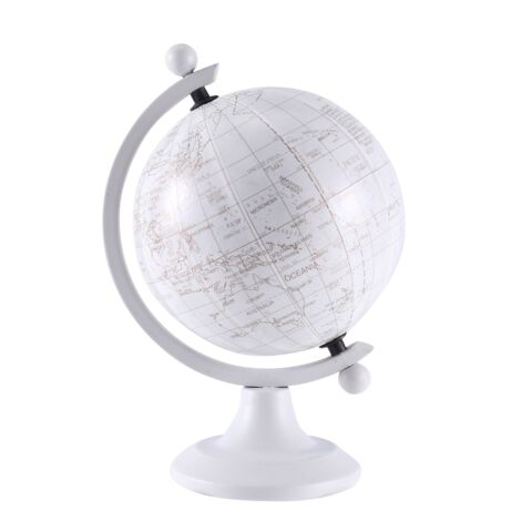 Mini boule ronde Globe de la terre carte du monde en verre de cristal, boule  transparente rotative, support de bureau, artisanat de décoration, cadeaux  de décoration pour la maison