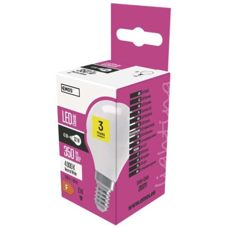 Mini Globe LED-Glühbirne E14 neutralweiß 4.1 W