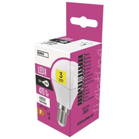 Mini Globe LED-Glühbirne E14 neutralweiß 5 W