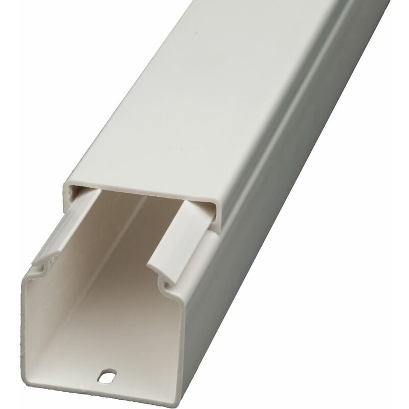 Mini goulotte Rs Pro 15 mm x 15mm, en pvc ( Prix pour Sachet de 7 )