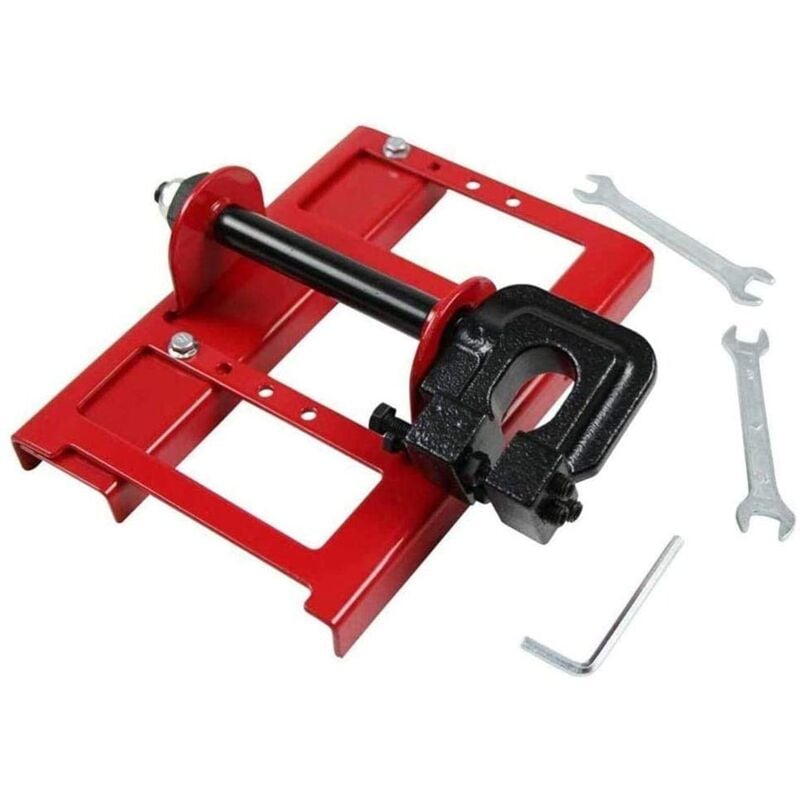 Memkey - Mini-guide de tronçonneuse à chaîne, Rail de guidage du bois pour les ouvriers du bâtiment, contient 1 broyeur électrique 1 jeu d'outils
