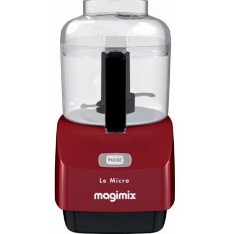 Mini-hachoir 0.8l 290w rouge - Magimix - 18114F