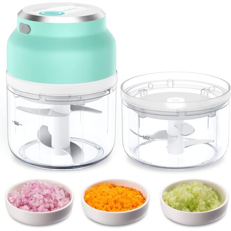 Mini hachoir 230ML, mini robot culinaire rechargeable par USB