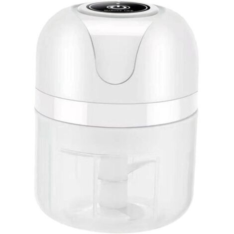 Mini Hachoir à ail électrique, Hachoir à Aliments, Coupe-oignons, broyeur à ail, mélangeur de Nourriture, Robot culinaire de [400]