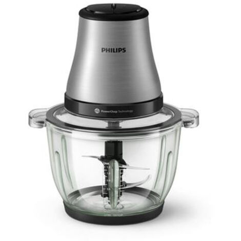 MINI HACHOIR BOL VERRE 2.0L 500 SILVER PHILIPS - HR1503/00