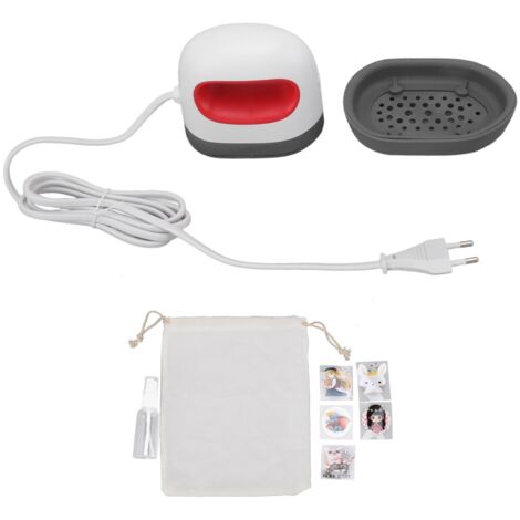 Mini-Heißpresse für Stoff, Leder und Polyester – 220-V-Heißtransfergerät mit EU-Stecker