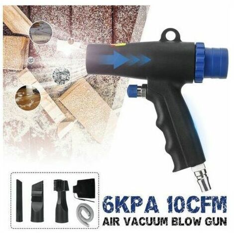 Mini High Pressure Air Duster Compressor 2 in 1 Pistol Type Blow/Suction Gun Energy Saving Pneumatic Cleaning Tool