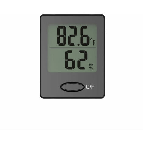 Mini higrómetro termómetro interior digital de alta precisión, monitor portátil de humedad y temperatura, indicador de nivel de comodidad termohigrómetro para la cocina de la oficina en el hogar - Car