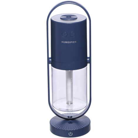 Mini humidificador giratorio 4 en 1 de 200 ml: proyección LED + purificación iónica + lámpara recargable. Un gadget de alta tecnología, el regalo perfecto para el Día de la Madre.