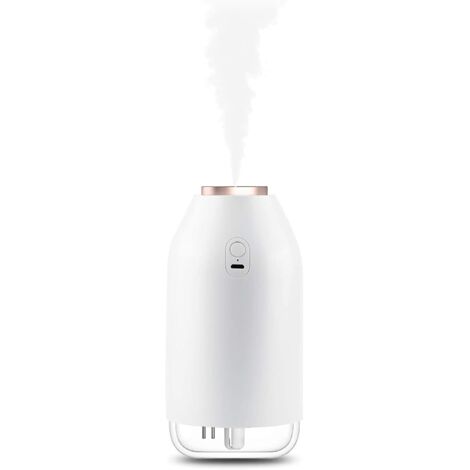 Mini humidificateur d'air USB Plants pour chambre, bureau, yoga, enfants - Portable et silencieux, capacité de 270 ml