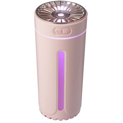 mini Humidificateur De Chambre (rose), Humidificateur Sans Fil, Humidificateur D'air  Brouillard Froid Pour Bb, Veilleuse S'teint Automatiquement