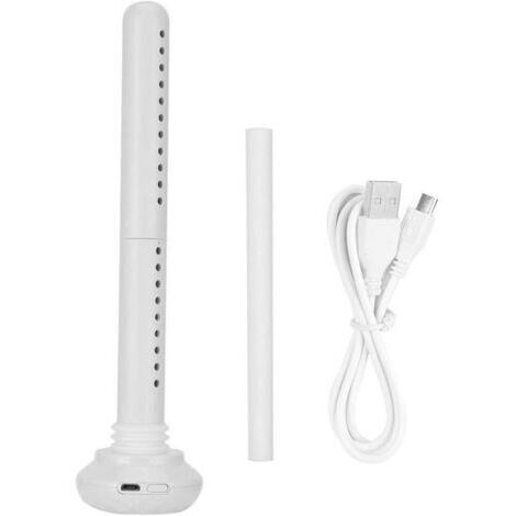Mini humidificateur portatif USB, purificateur d'air à humidificateur à ultrasons à Brume fraîche, humidificateur Silencieux pour Bureau à Domicile, Jet de 8 Heures, Longueur réglable