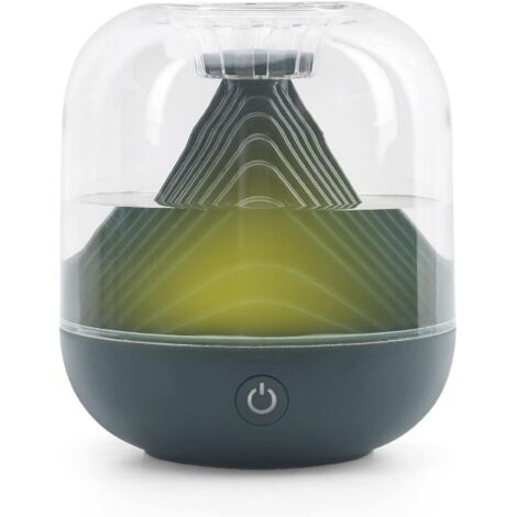 Mini humidificateur rechargeable USB, purificateur d'air pour chambre à coucher et bureau, vert 700 ml