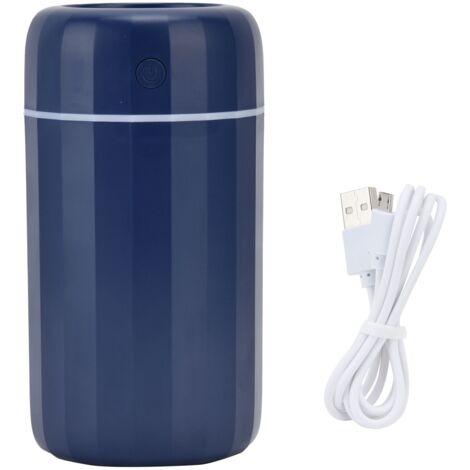 Mini Humidifier 260ml 2 Level USB Multi Function Long Use Time Car Diffuser Humidifier for MoistureBlue