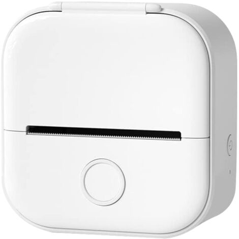 Peripage A6 Imprimante Bluetooth thermique de poche sans encre portable  (Blanc)