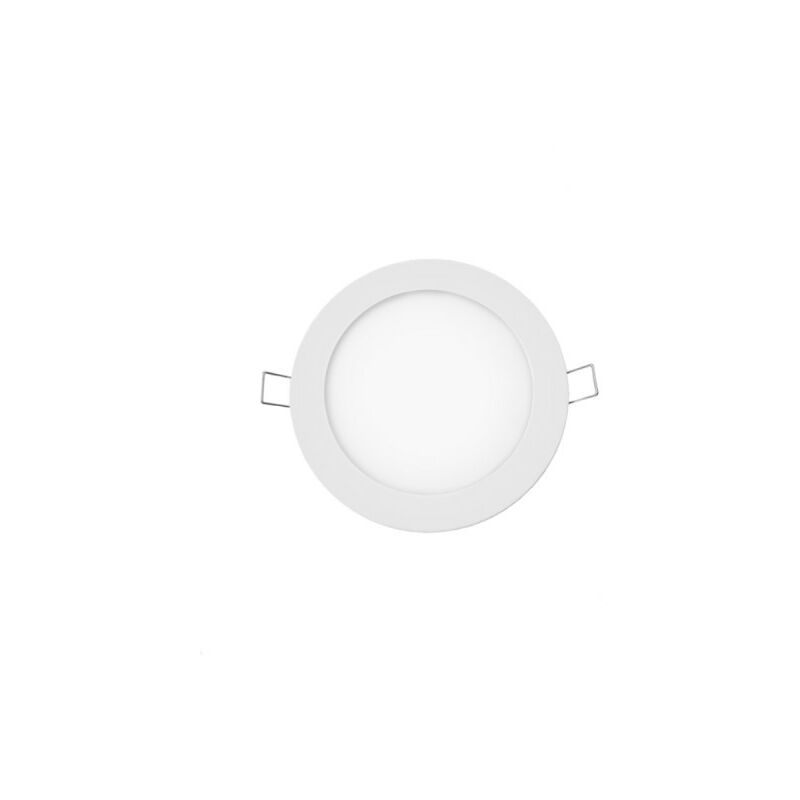 Image of Mini spot rotondo a led EDM 6W - 320lm - 6400K - cornice bianca - 31601 - Blanc