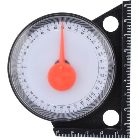 Mini Inclinometer Measuring Tool, Protractor, Level, Tilt Detector, Angle Detector, Clinometer, Slope Angle Meter with Magnetic Base