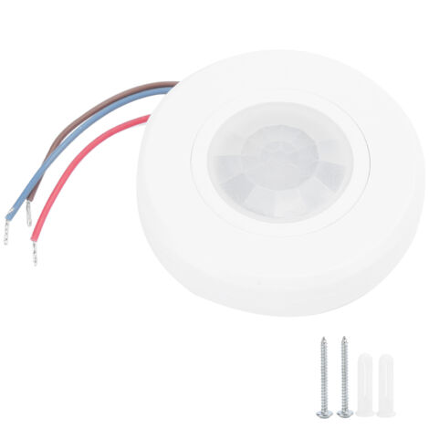 Mini-Infrarot-Bewegungsmelder mit Personensensor und Schalter, Wechselstrom 80–250 V