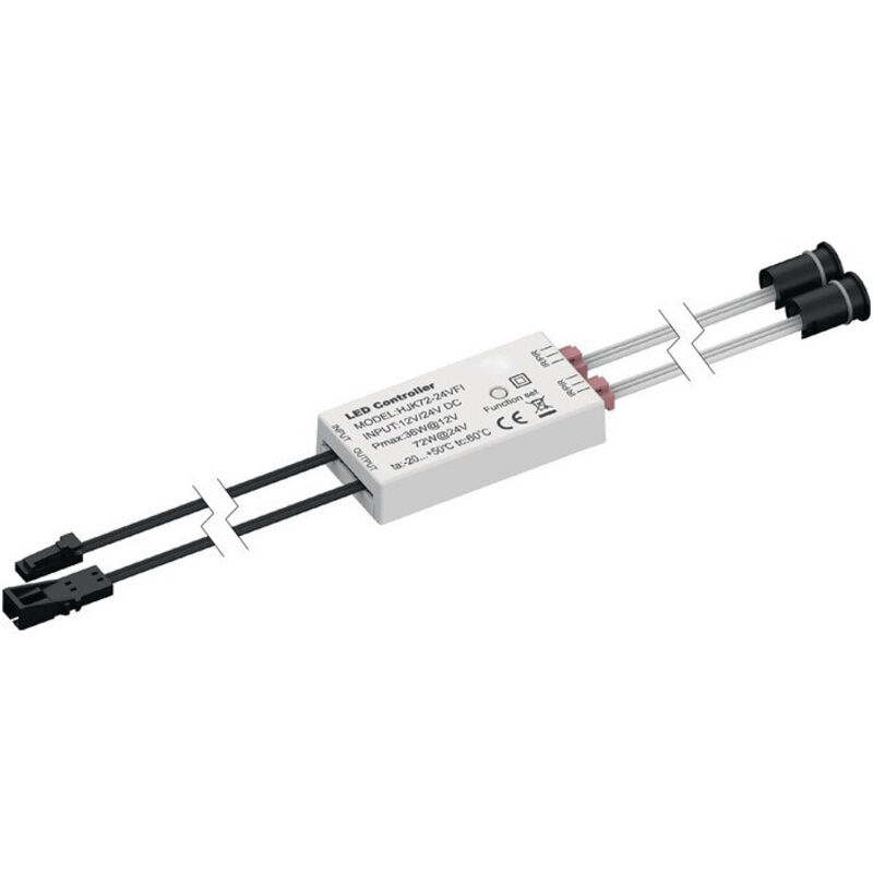 Mini interrupteur à capteur IR switch 24 V 24 V L.60mm 72 W blanc L&S
