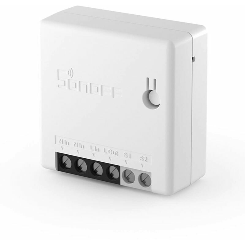 Mini interrupteur intelligent 2 voies ZigBee interrupteur d'éclairage compatible avec Alexa SmartThings Hub Google Home ZigBee 3.0 Gateway Hub requis