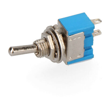Mini interruptor metálico Unipolar - 3A - AC250V - Diseño retráctil - Instalación retráctil