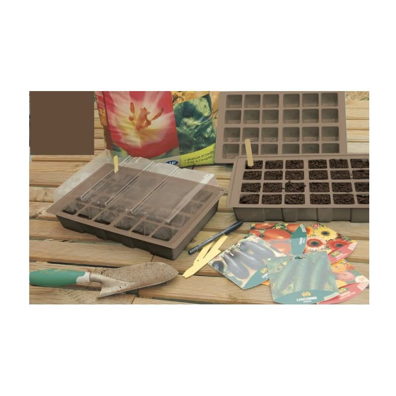 

Mini Invernadero Kit de cultivo Nortene 35x23,5cm