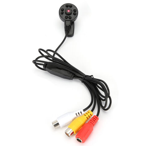 Mini-IR-Überwachungskamera mit 8 Leuchten, Audio und HD-Video