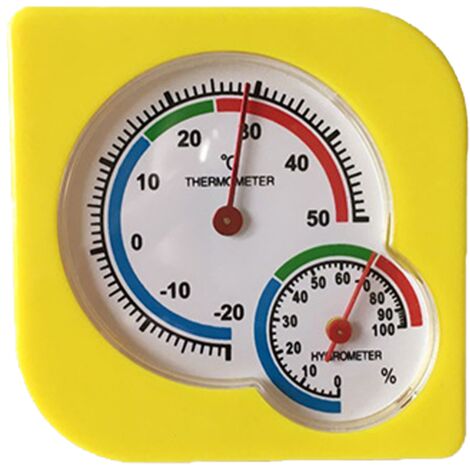 Mini jauge de moniteur d'humidité de thermomètre d'intérieur pour la maison, la chambre, la salle de plantation, les terrariums de reptiles