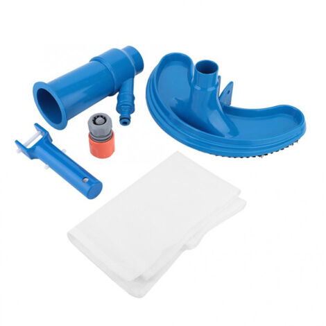 Mini Jet Tragbarer Poolreiniger mit Bürste und Netzbeutel für Whirlpools, Jacuzzis und kleine Pools