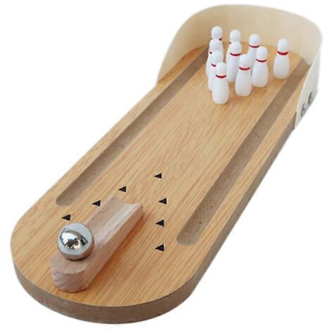 Mini-jouets de bowling en bois pour perroquet, parfaits pour les cacatoès et les oiseaux éclectus. Idée cadeau amusante.