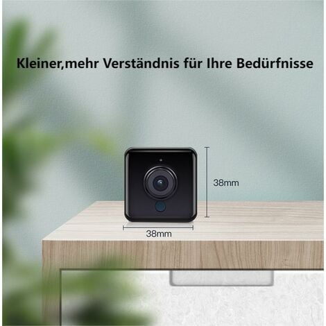 JINLEFU 4k Versteckte Kamera Rauchmelder-hd 1080p Drahtlose Versteckte Kamera Mini Sicherheit Spion Kamera Wifi Nacht