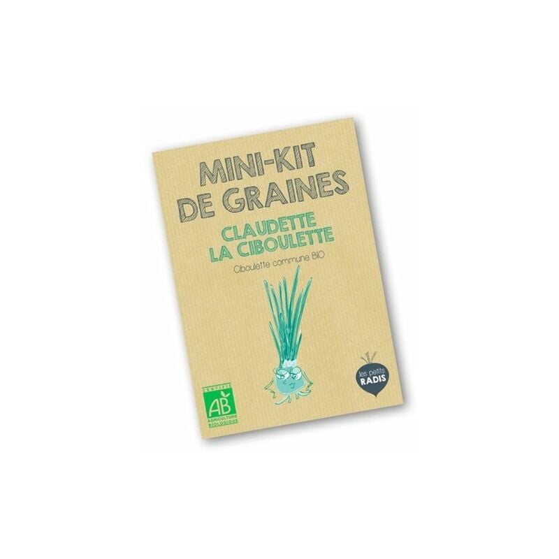 Les Petits Radis - Mini kit de graines bio de Claudette la ciboulette