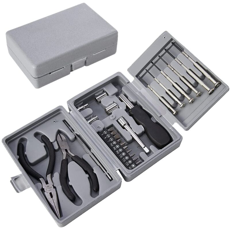 Duratool - Mini kit di attrezzi da 26 pezzi