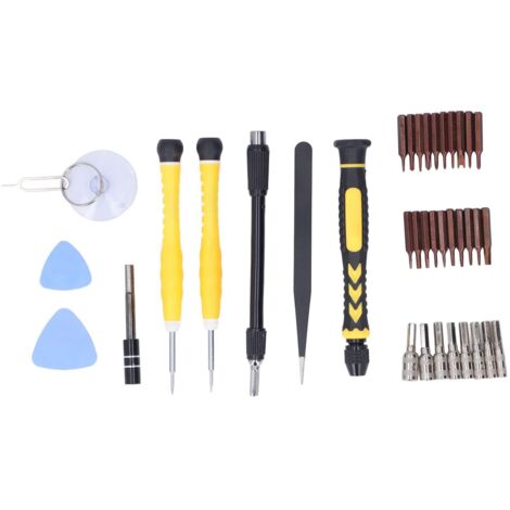 Mini Kit D'outils de Réparation électronique Tournevis et Assortiment D'embouts pour le Retrait de L'électronique Montre de Lunettes