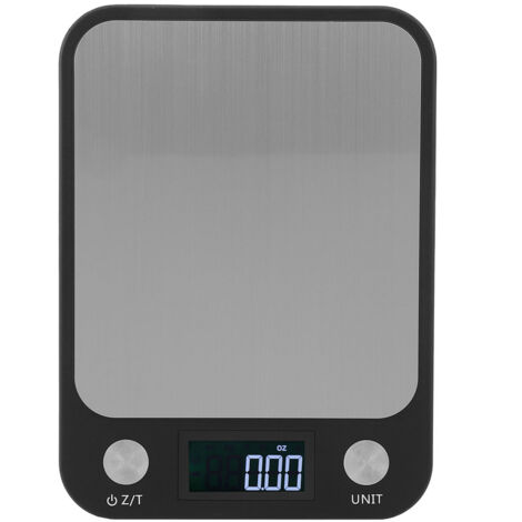 Mini-Küchenwaage aus Edelstahl, tragbar, 10 kg/1 g, zum Backen