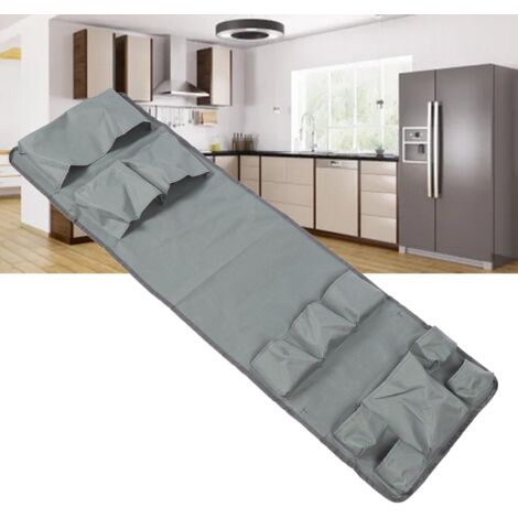 Mini-Kühlschrank-Organizer-Aufbewahrungstasche, multifunktionaler Organizer aus 600D Oxford-Gewebe mit Staubschutzhülle