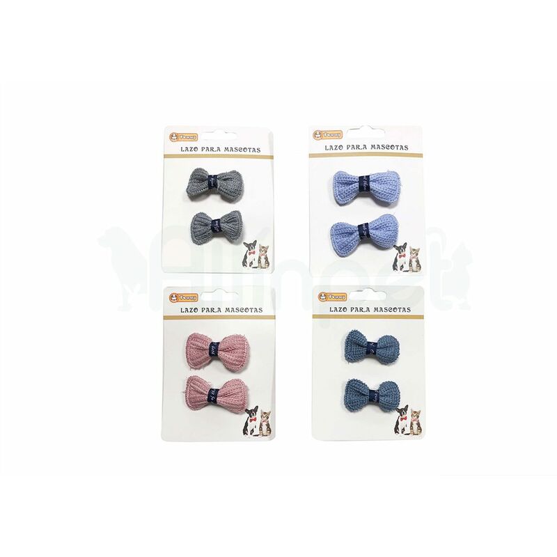 

Mini Lacitos para Perro o Gato, Varios Colores a Elegir, 2 UDS - Morado