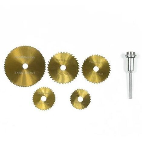 Mini lames de scie circulaire, outils rotatifs de 22/25/32/35/44mm, disque de coupe HSS, outil électrique pour le bois et le métal