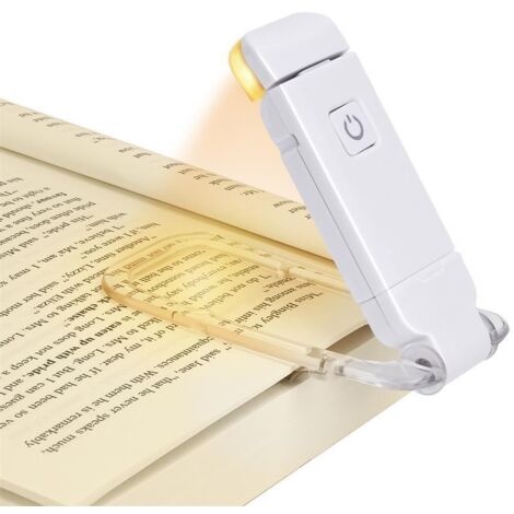 Mini lampe à pince pour livres, lampe de table, veilleuse pliable, lampe de lecture portable protégeant les yeux.