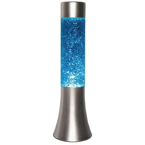 FISURA Mini lampe à poser en métal et verre Paillettes