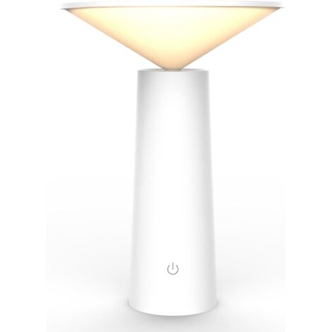 Mini lampe avec interrupteur tactile et chargement USB, veilleuse rechargeable à intensité variable