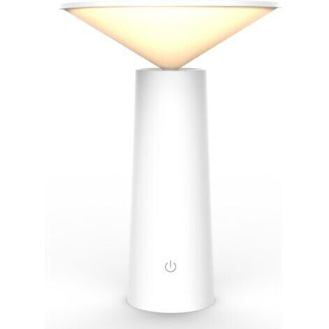 Mini lampe avec interrupteur tactile et chargement USB, veilleuse rechargeable à intensité variable