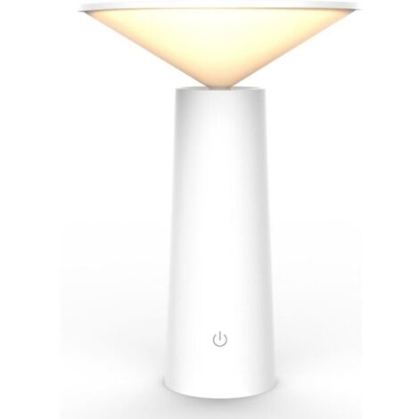 Mini lampe avec interrupteur tactile et chargement USB, veilleuse rechargeable à intensité variable